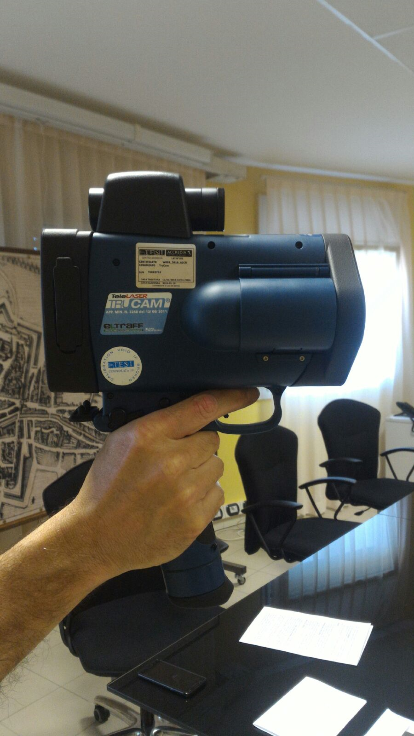 Ecco il nuovo telelaser: gi&agrave; fatte 490 multe