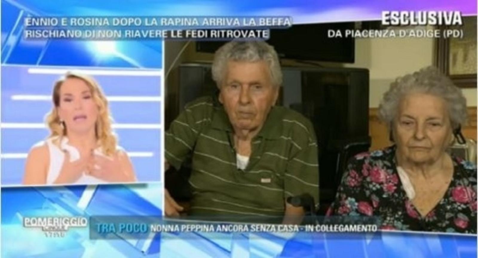 Nonni rapinati due anni fa aspettano ancora le fedi