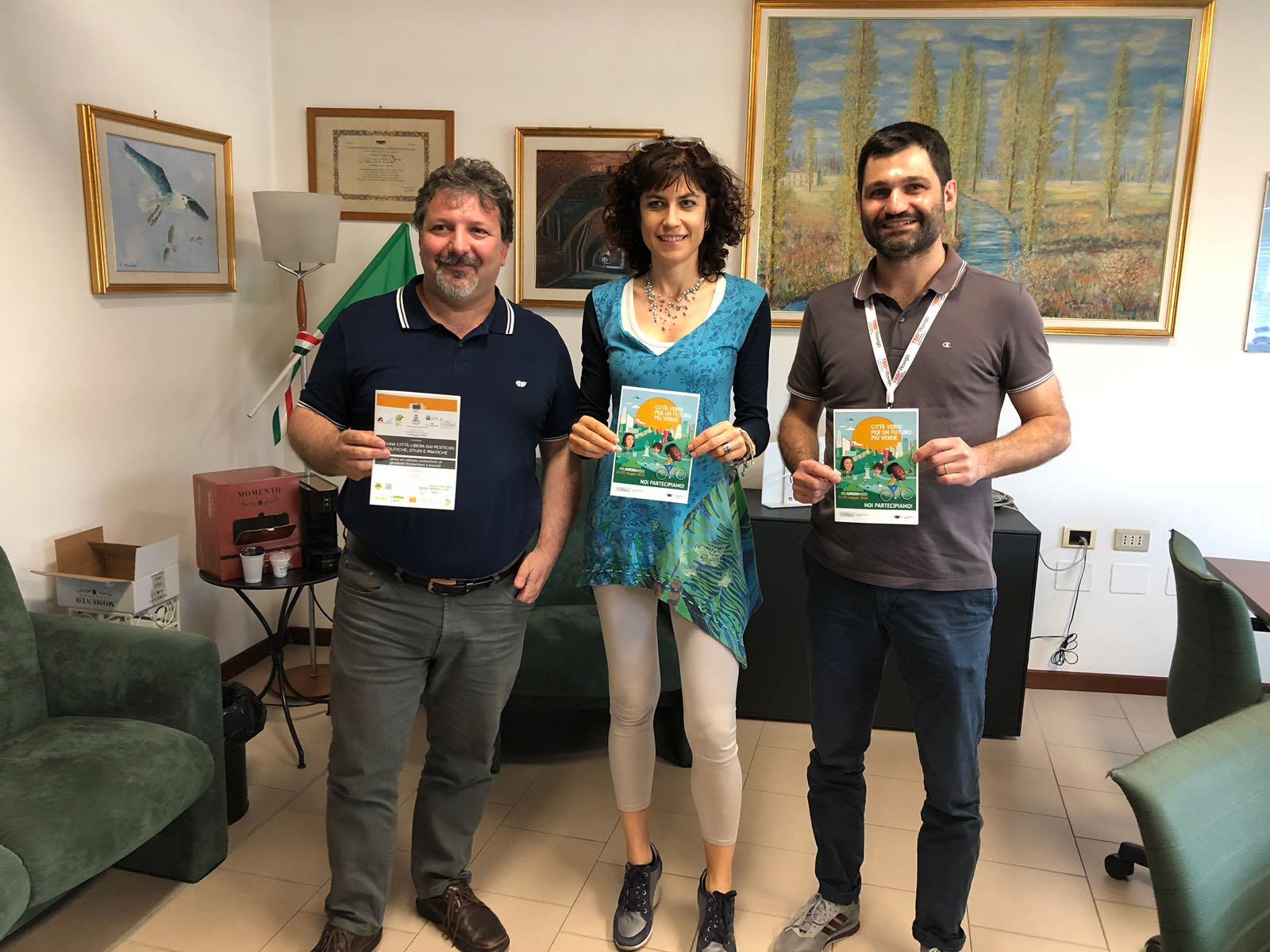 Una citt&agrave; verde senza pesticidi