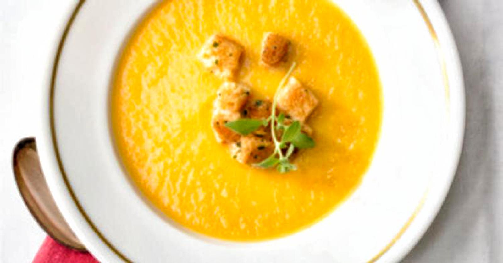 Crema di zucca al curry... e piccantina