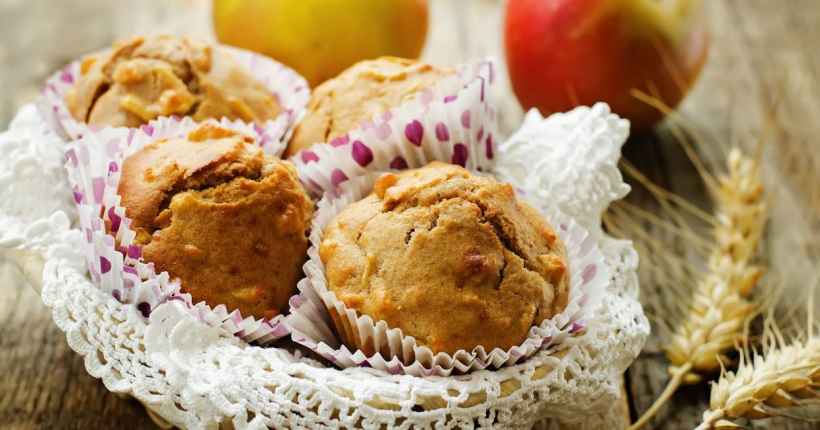 Muffin golosi con yogurt e cantucci