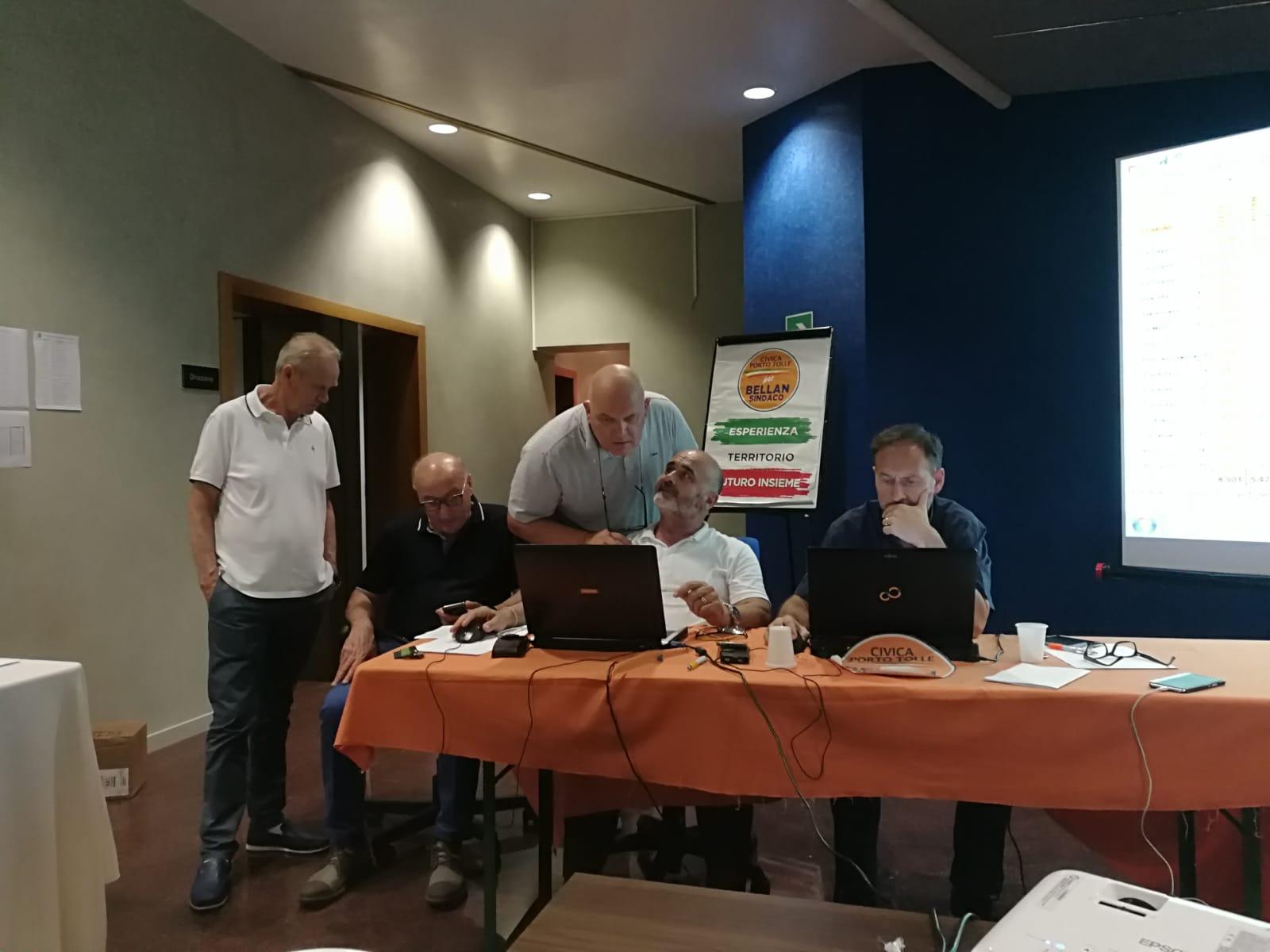 Porto Tolle, Claudio Bellan &egrave; in testa