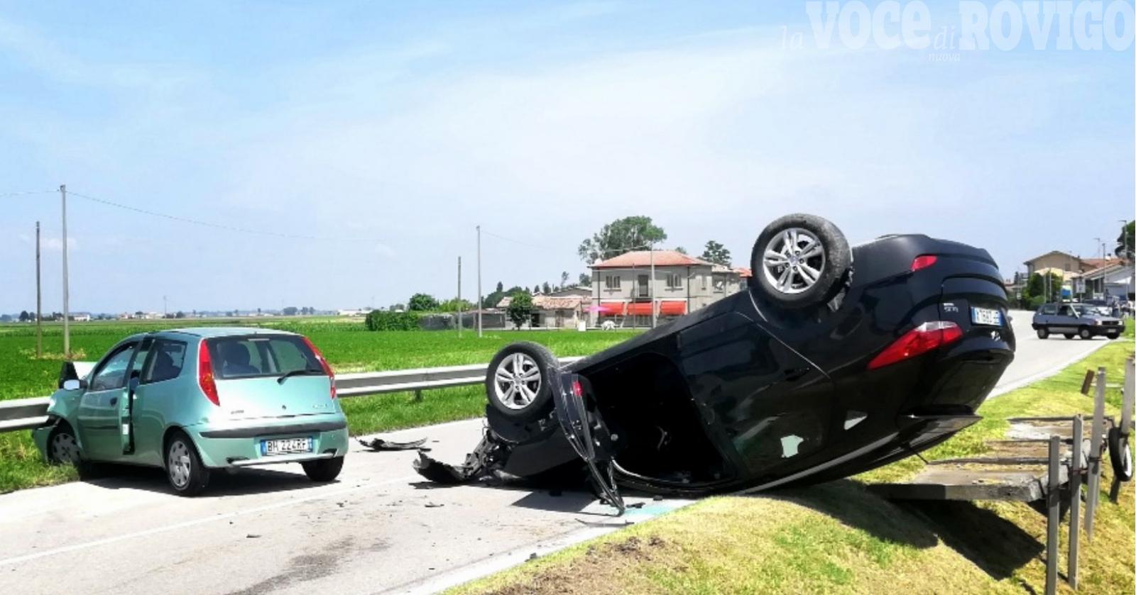 Pauroso scontro, trasportata in elicottero a Cesena