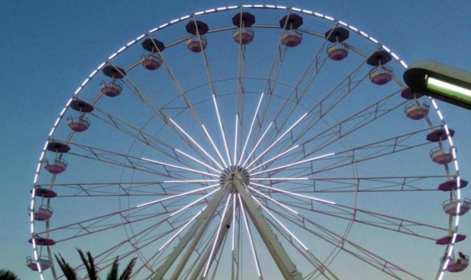 La grande ruota in diga &egrave; polesana