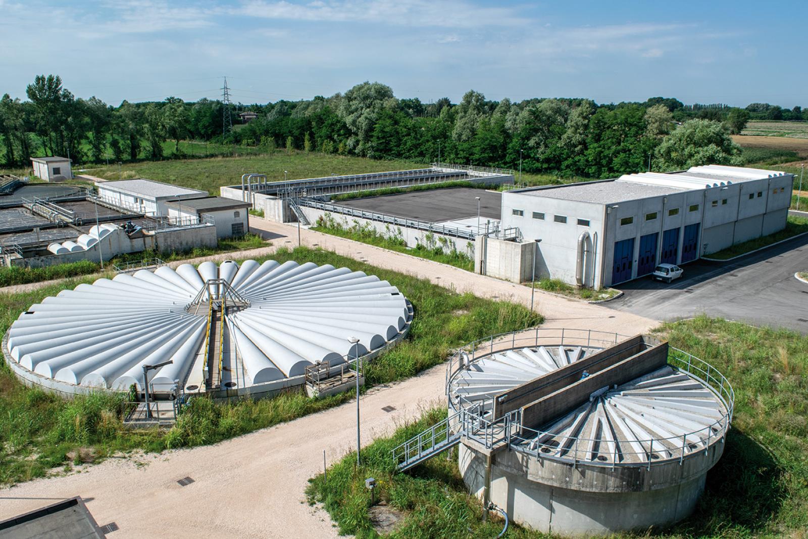 Rovigo ha un nuovo depuratore delle acque