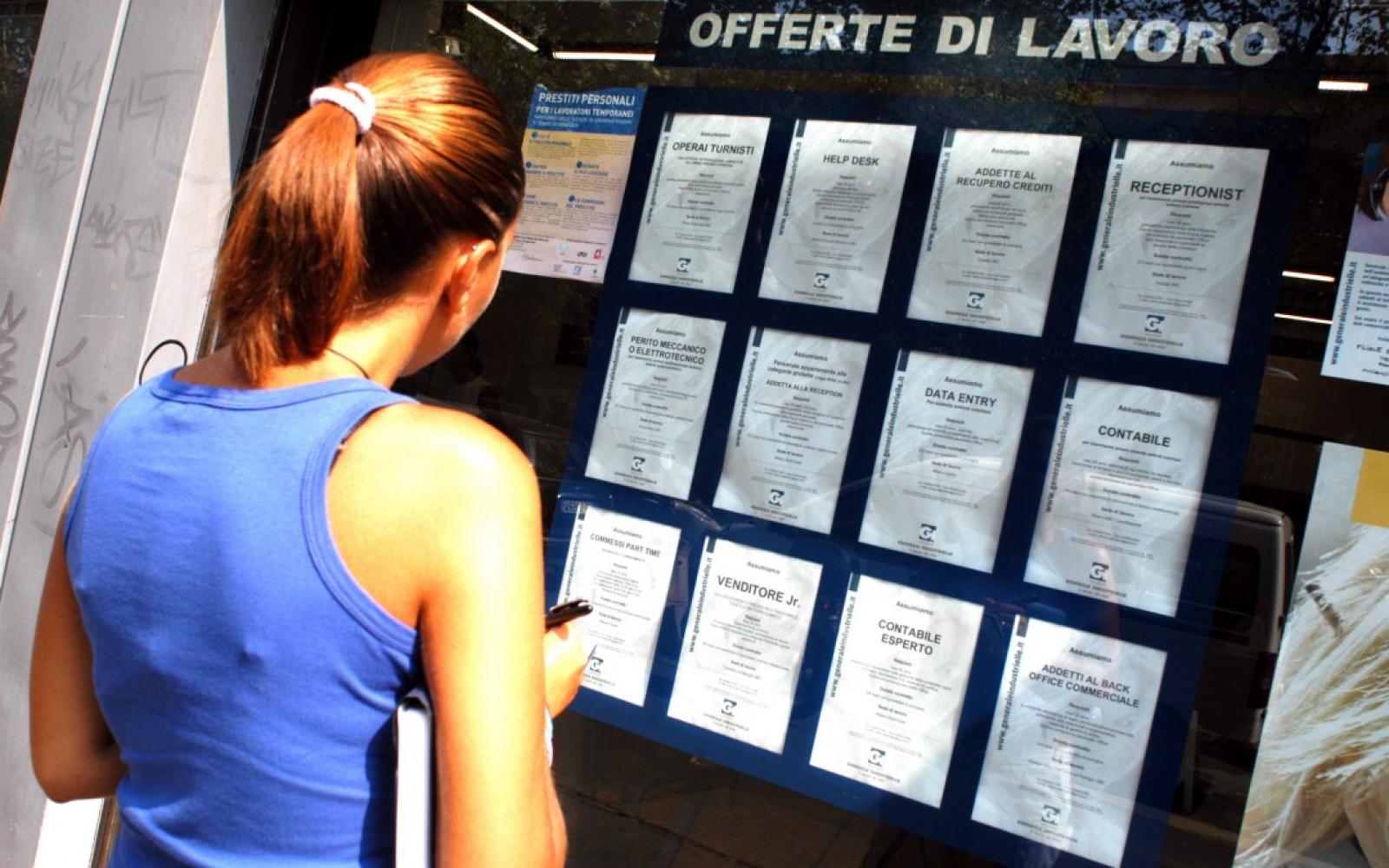 Le offerte di lavoro della settimana