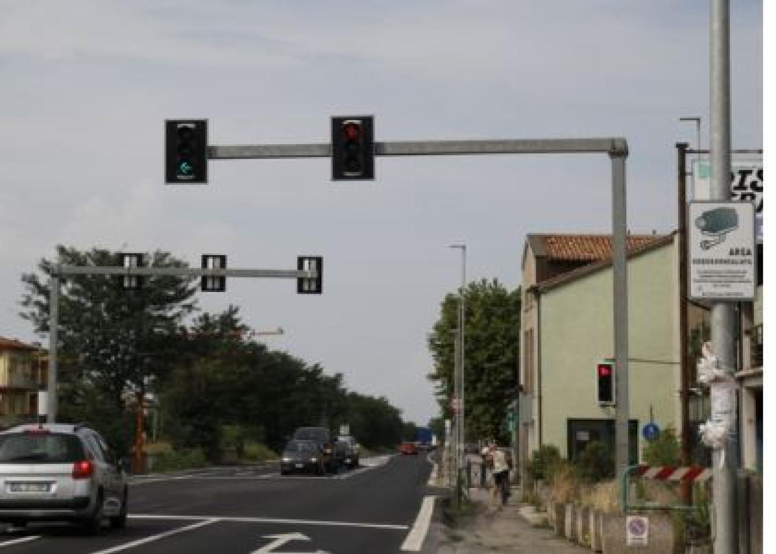 Attivato nuovo T-Red in Romea e presto anche due nuovi velox fissi