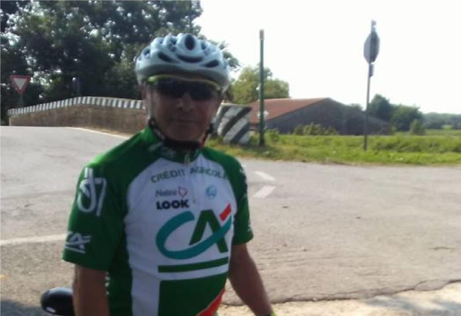 Stroncato dal caldo, ciclista muore a 71 anni