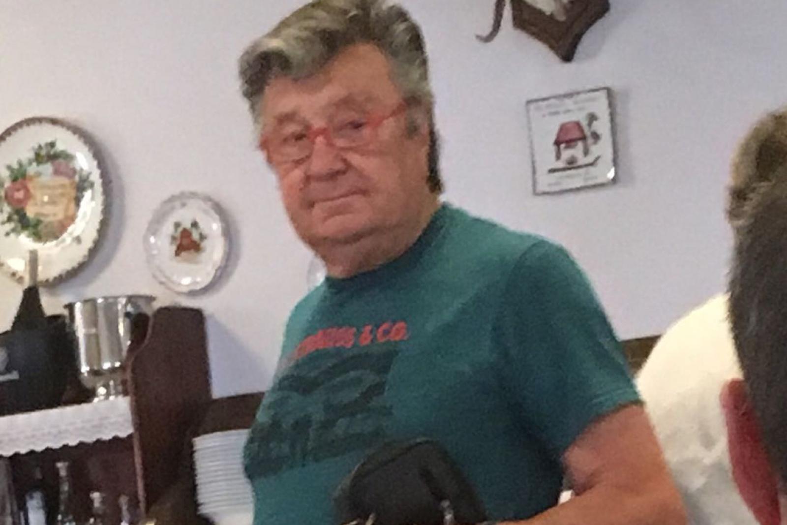 Bobby Solo a pranzo al Fogolar