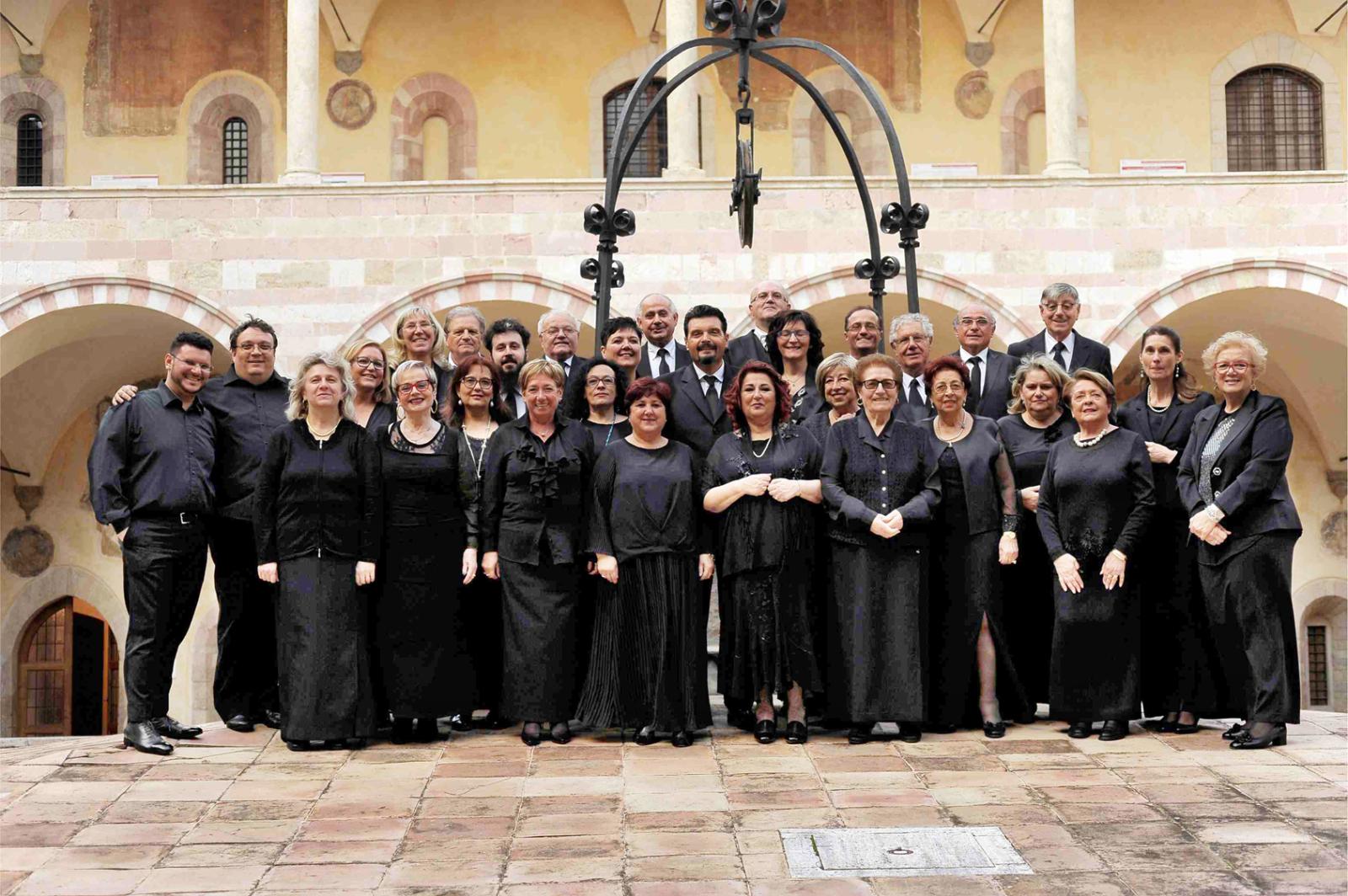 Corale alla conquista di Assisi