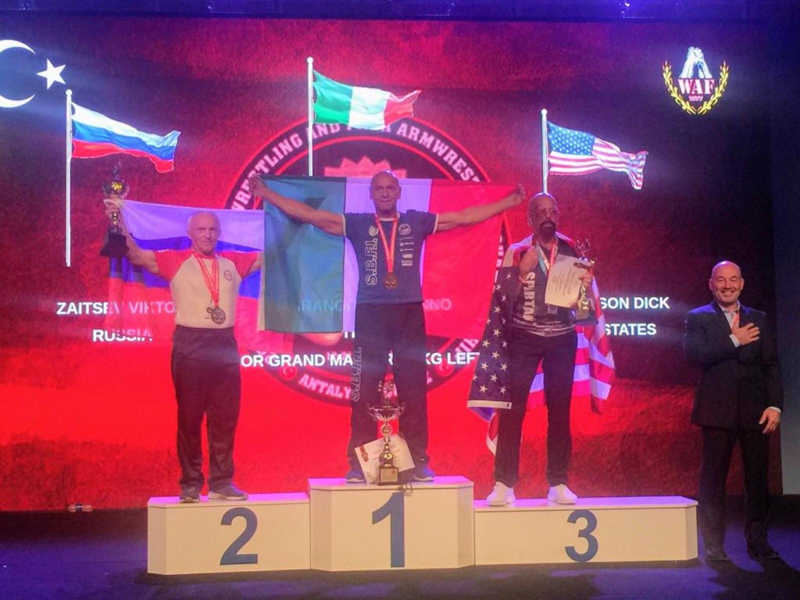 Ermanno Marangon campione del mondo