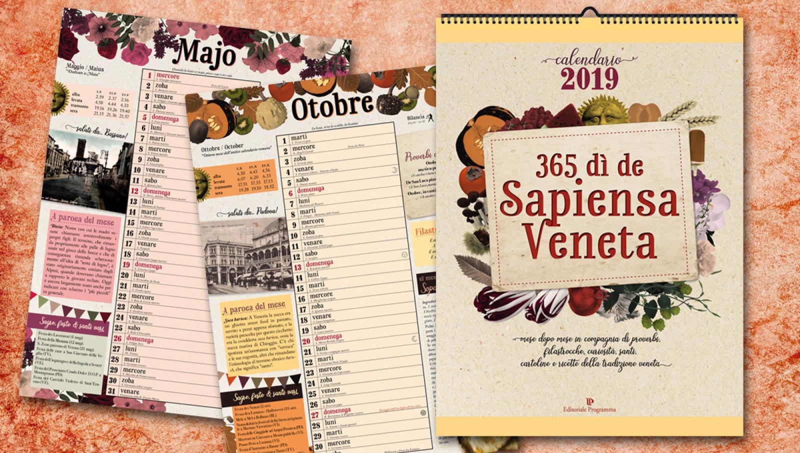 Domani il calendario veneto: chiedetelo al vostro edicolante