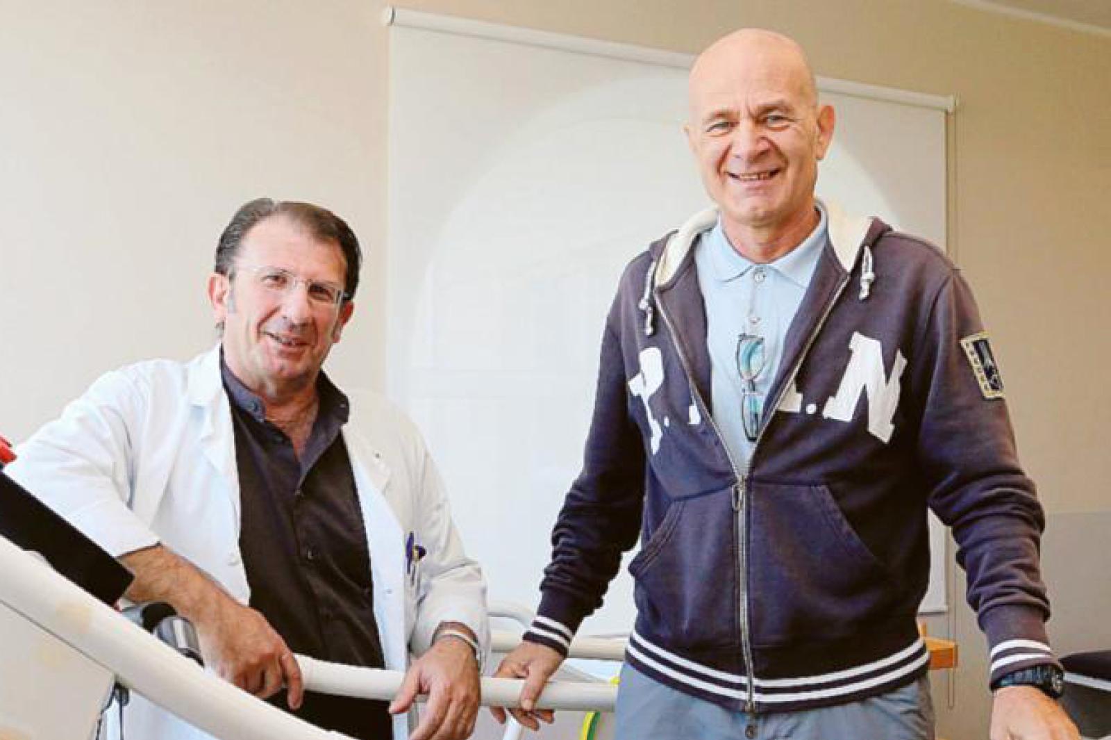 Cadde in deltaplano, Stefano torna a volare