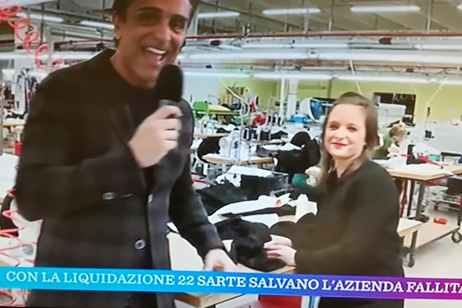 La Vita in Diretta al "Centro Moda Polesano" di Stienta