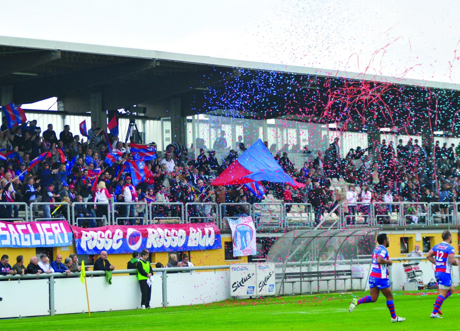 Sequestrato materiale per le coreografie delle Posse Rossobu 