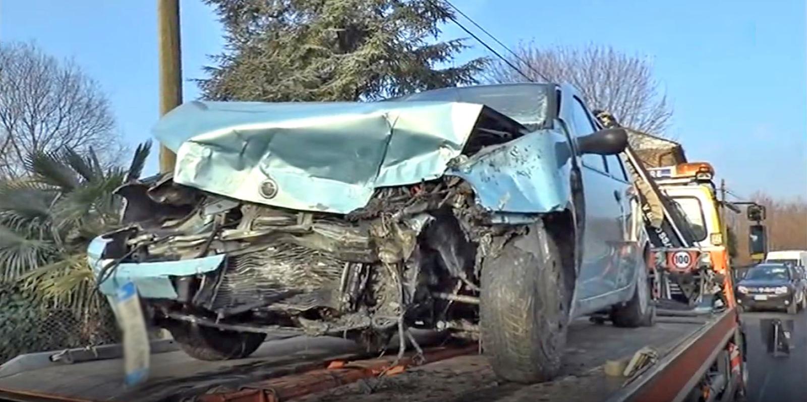 Incidenti in serie, tre mezzi nei fossati