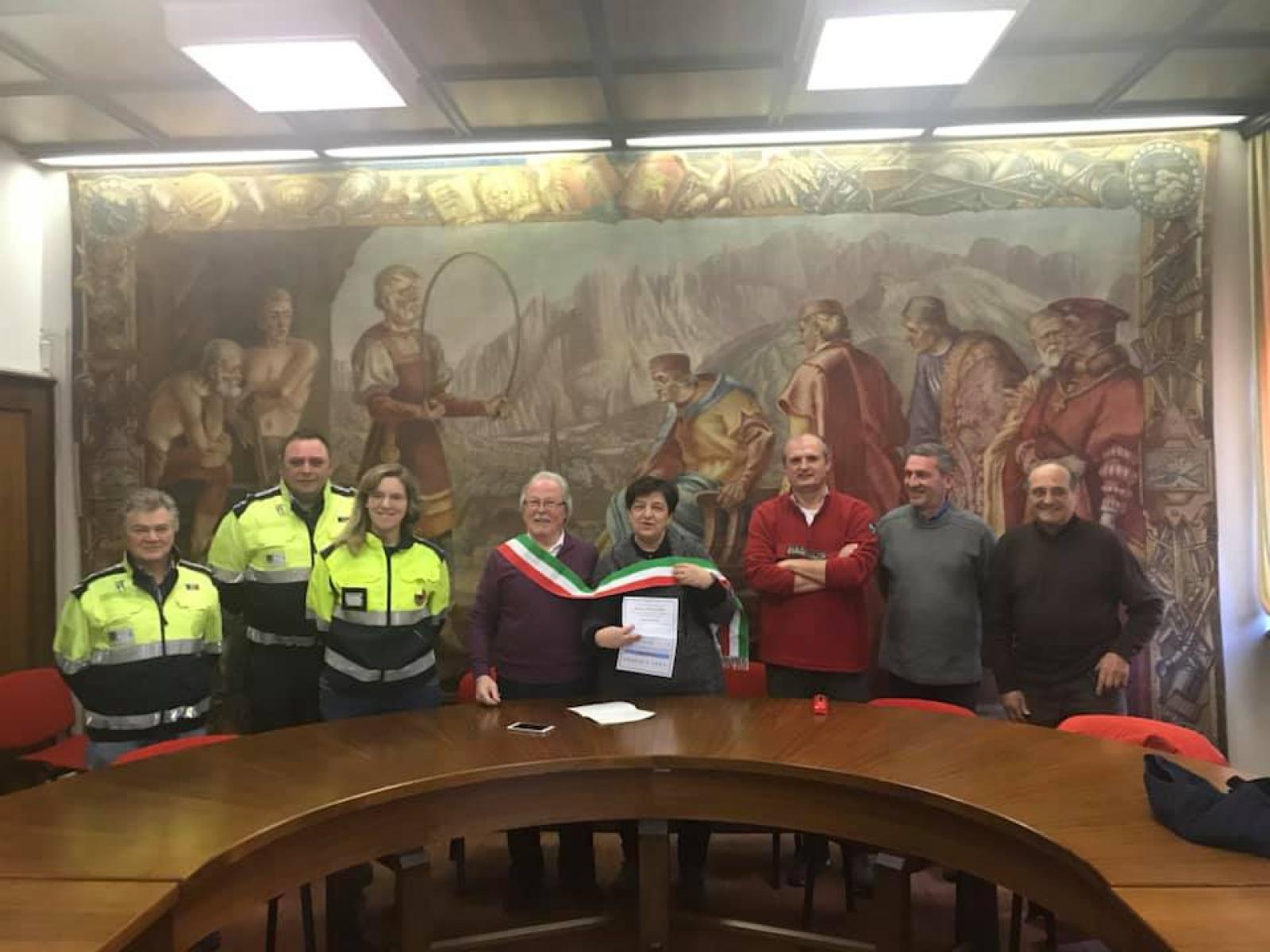 2500 euro raccolti per Alleghe