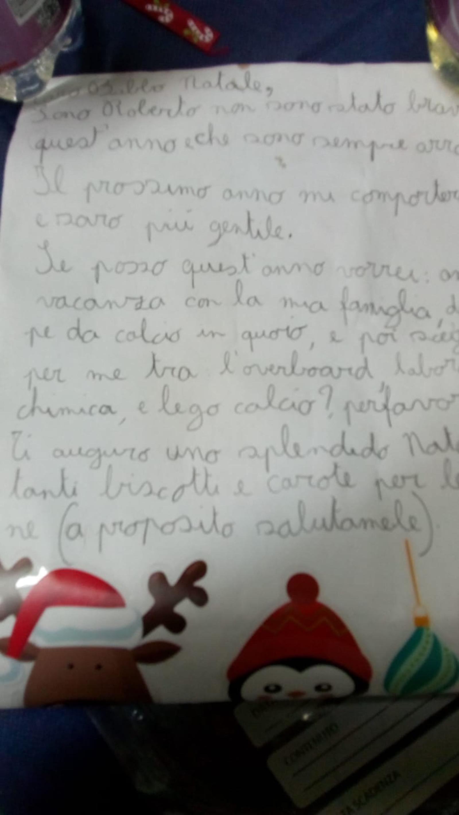 Ritrovate due letterine per Babbo Natale