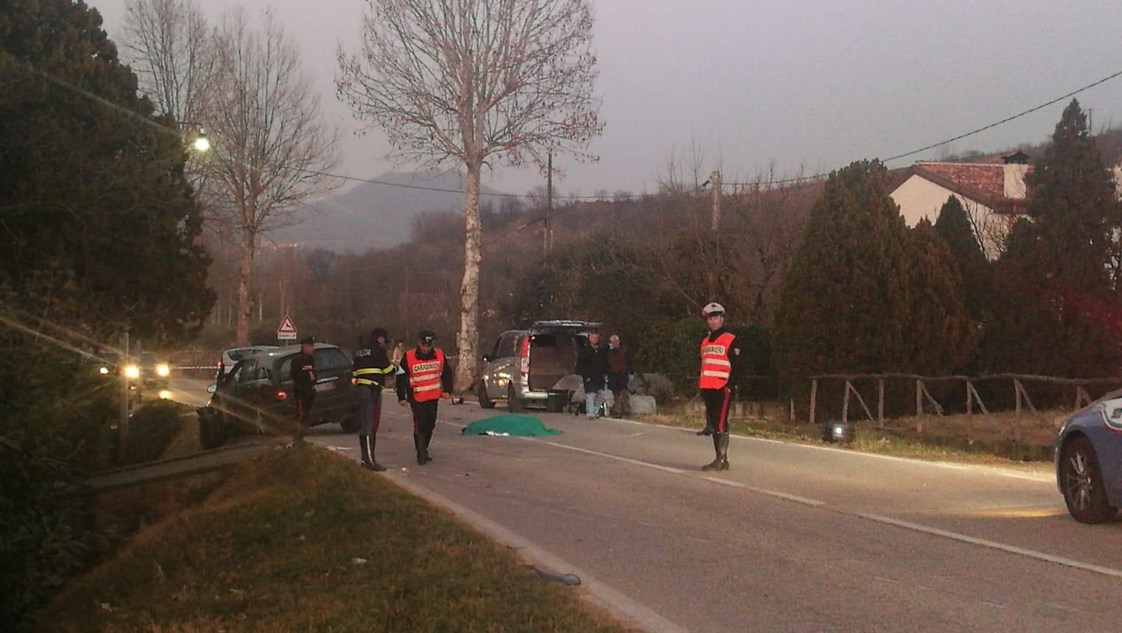 Centauro di 78 anni perde la vita in un incidente