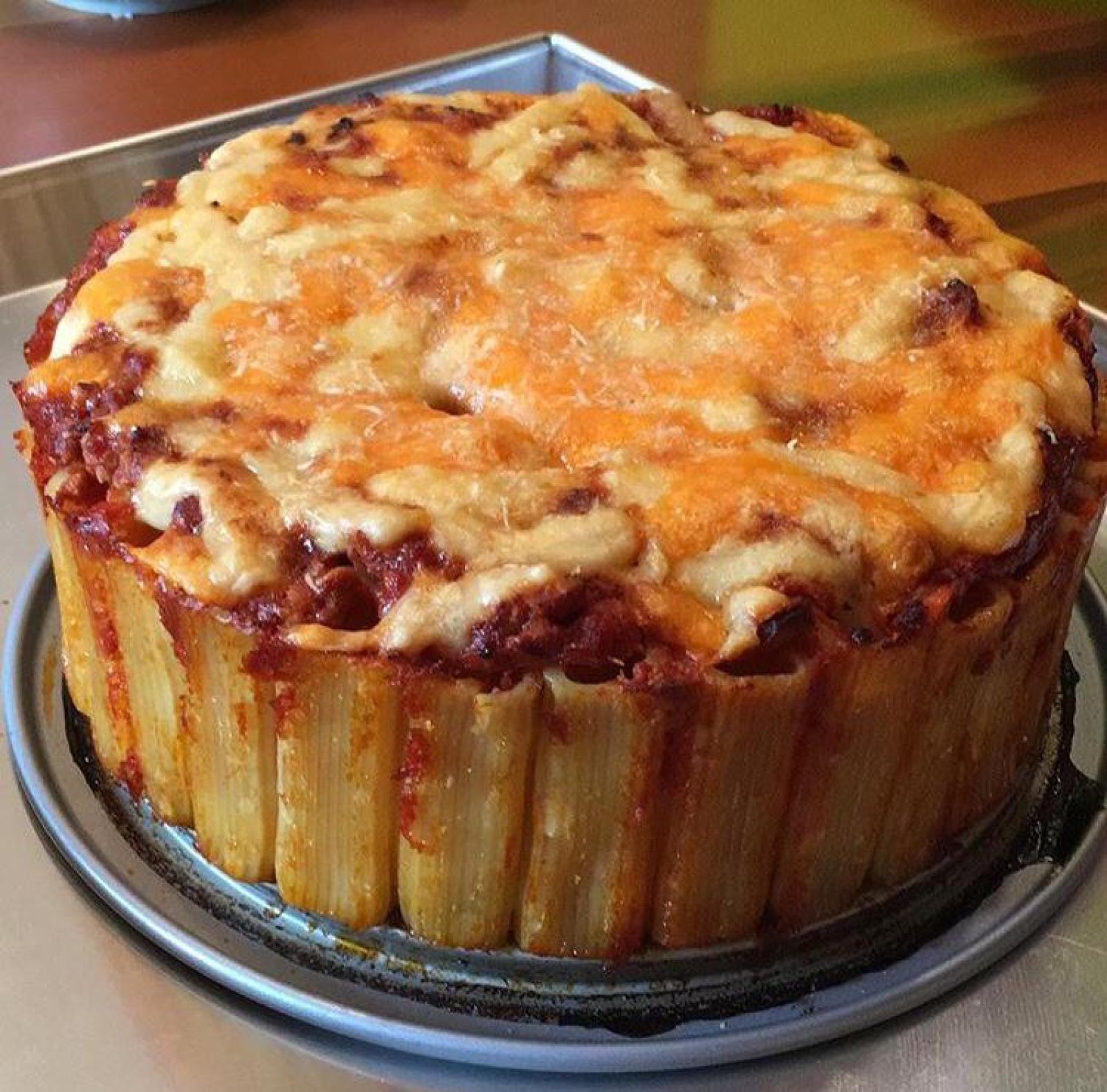 Torta di pasta al forno speciale dal primo assaggio