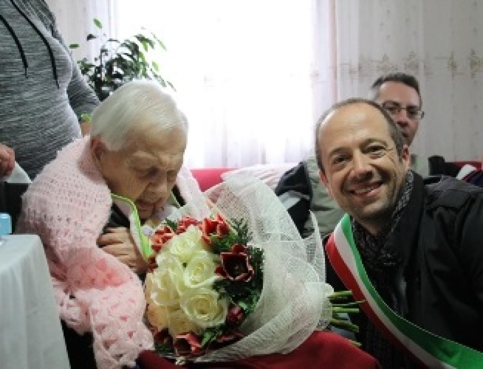 Nonna Giuseppina ha festeggiato 109 anni