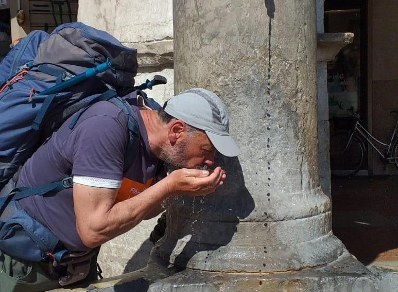 Uno zaino colmo di speranza