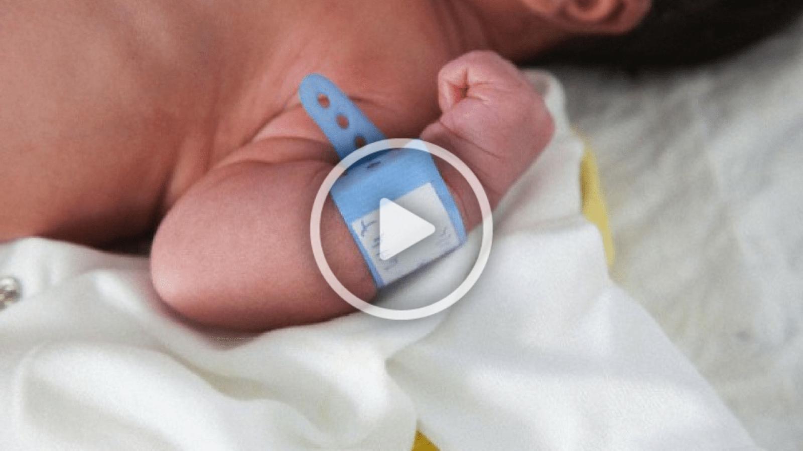 Il neonato abbandonato &egrave; fuori pericolo