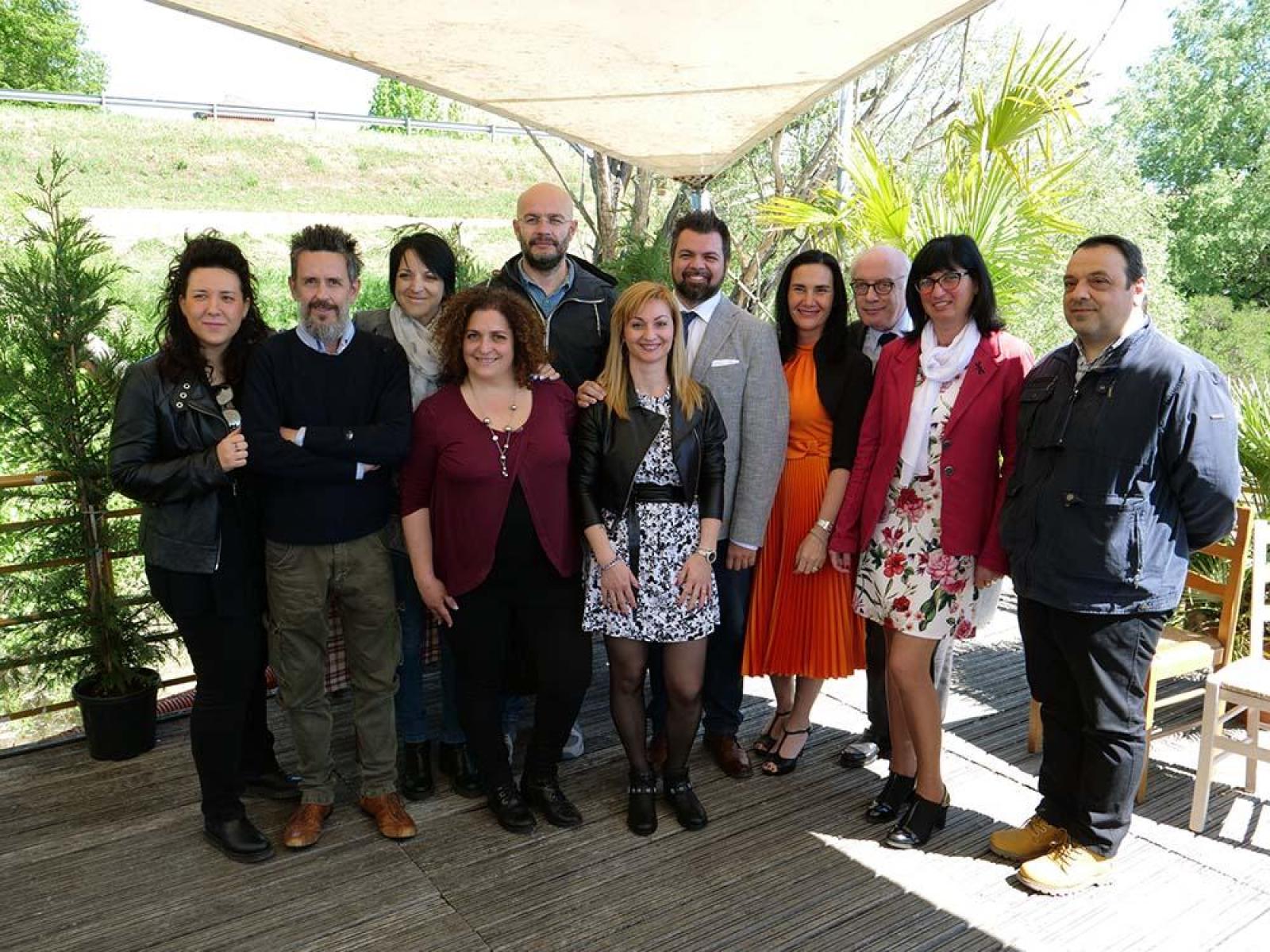 La squadra di Raito si presenta