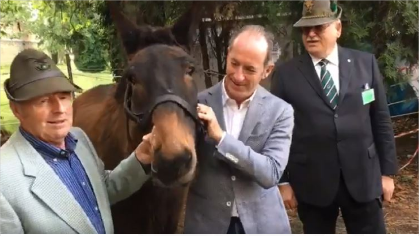 "Addio Iroso, mio vecchio amico"