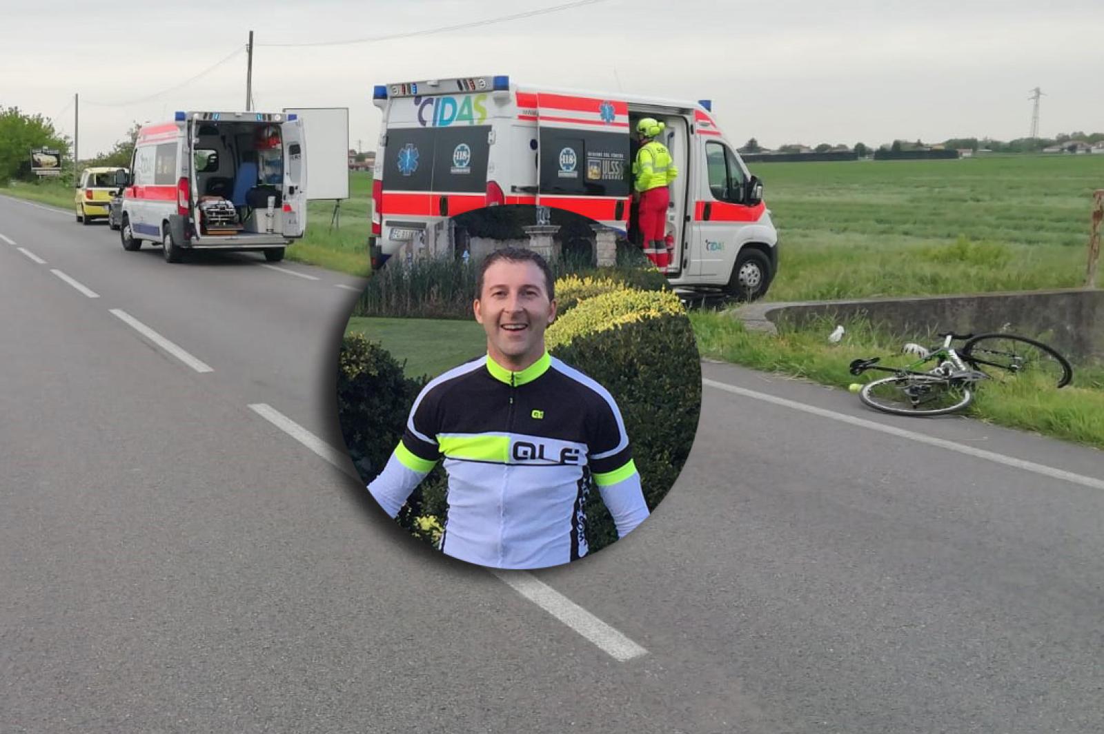 Sportivo adriese falciato e ucciso