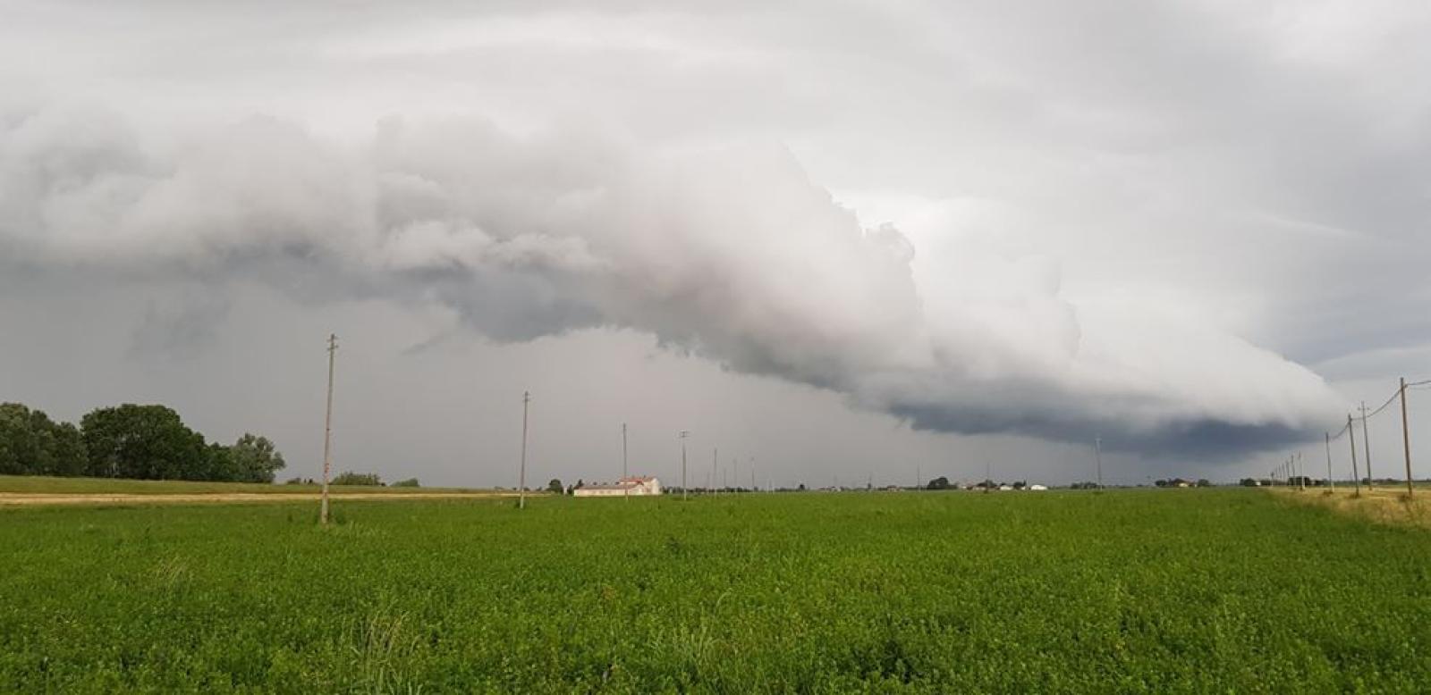 La supercella che fa paura