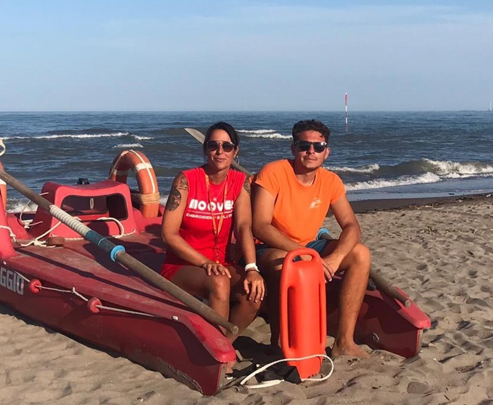 La bagnina eroe ha salvato un bimbo dall'annegamento