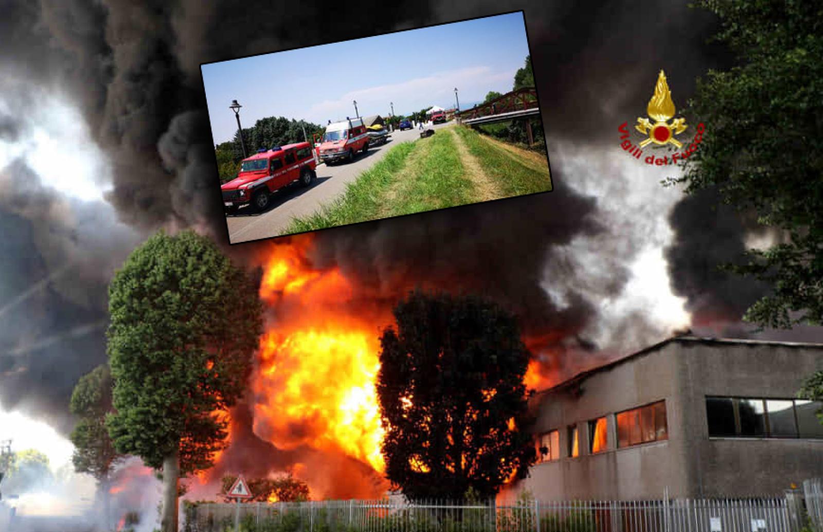 Dopo il rogo, allarme contaminazione dell'acqua