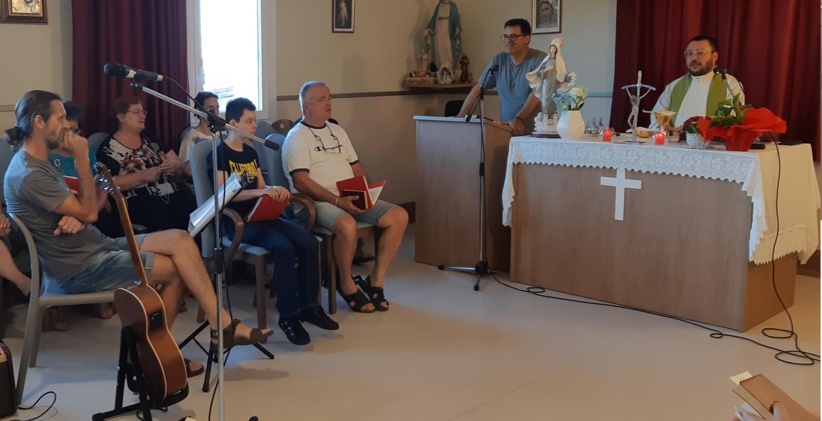 La messa in diretta dal Polesine