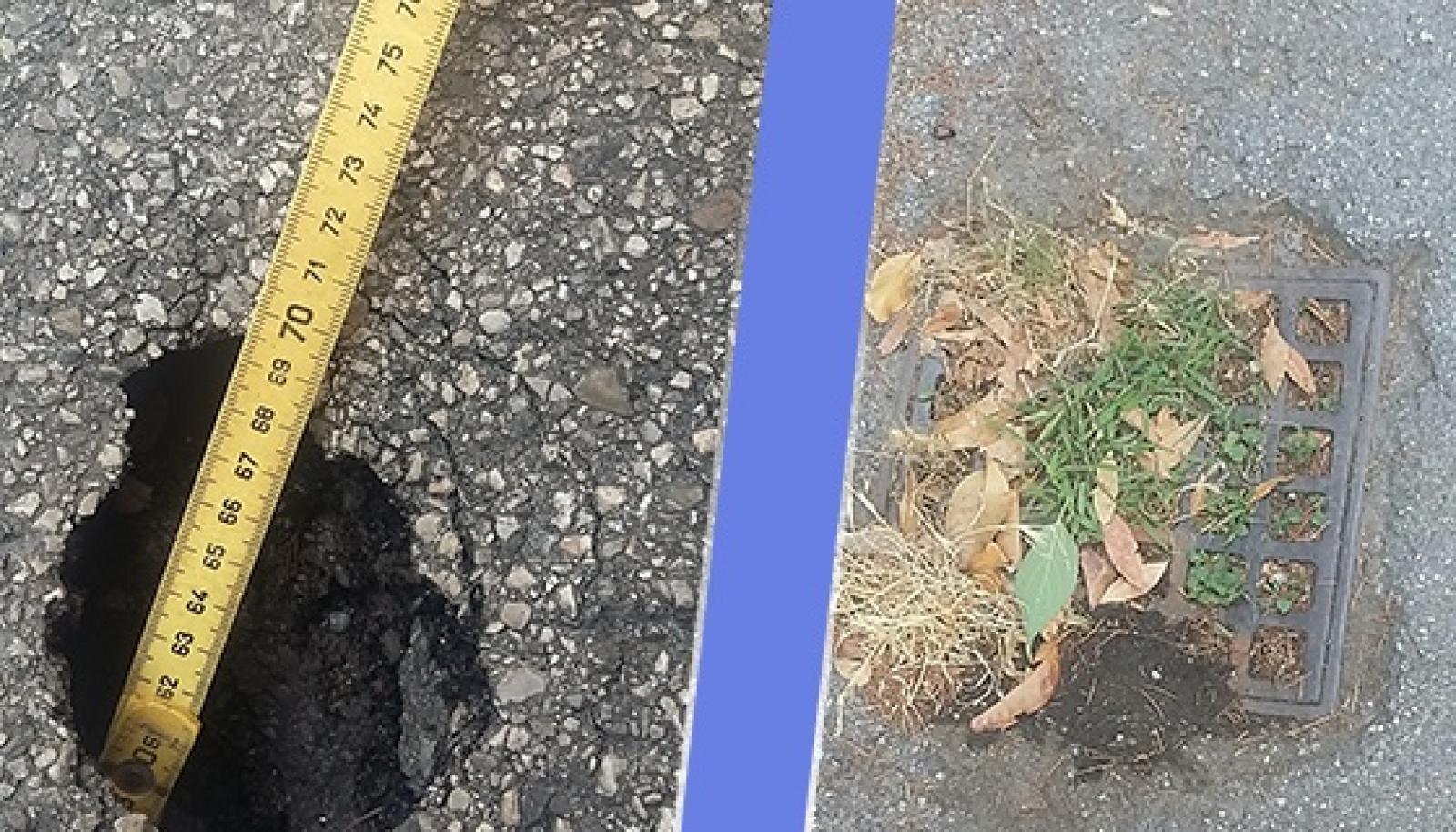 "Tombini chiusi? Beh, tanto ci sono i buchi in strada"