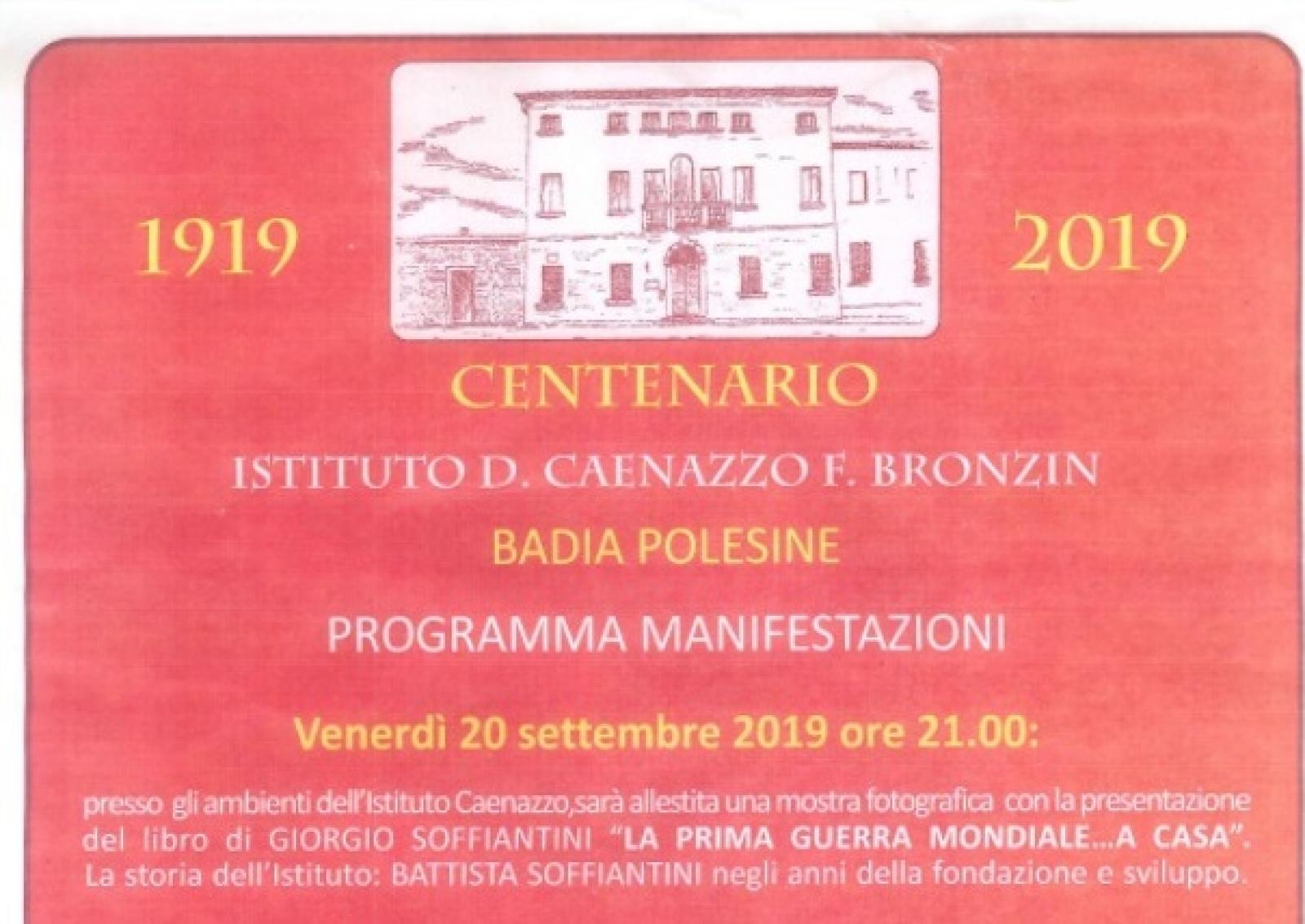 L'ente benefico festeggia i 100 anni
