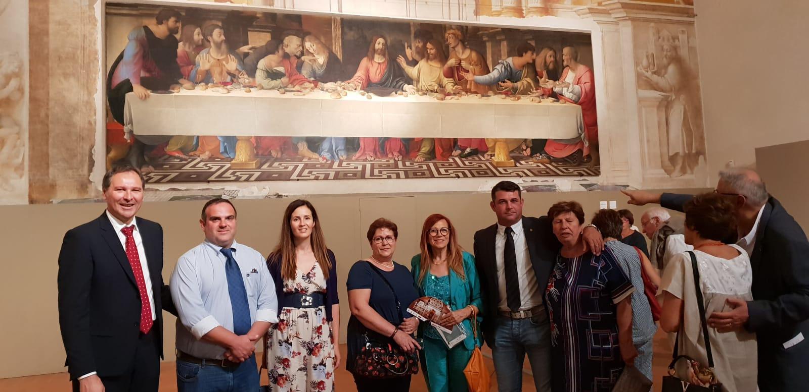 Mostra inaugurata, pace fatta