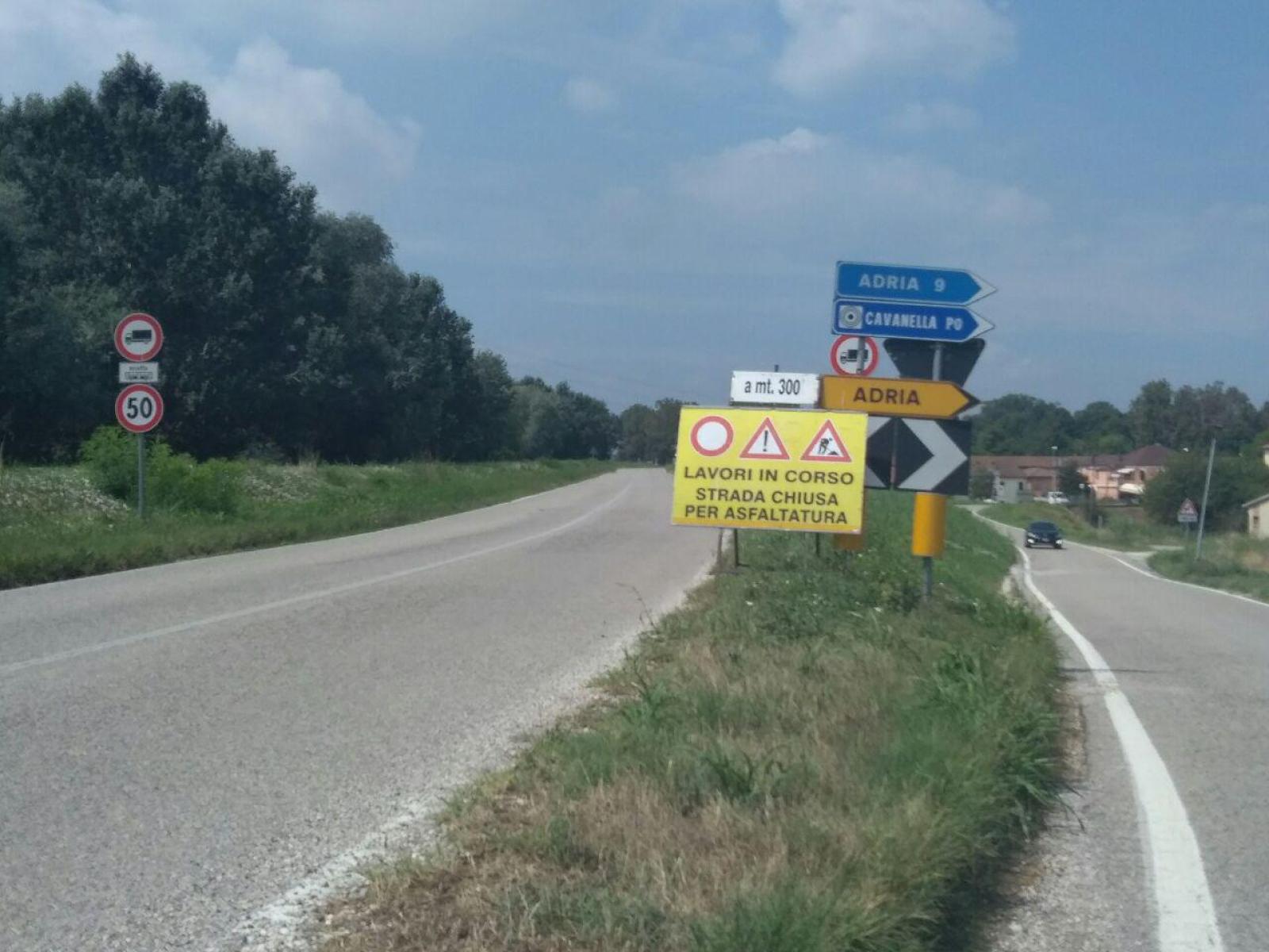 Riapre la strada, nuova di zecca