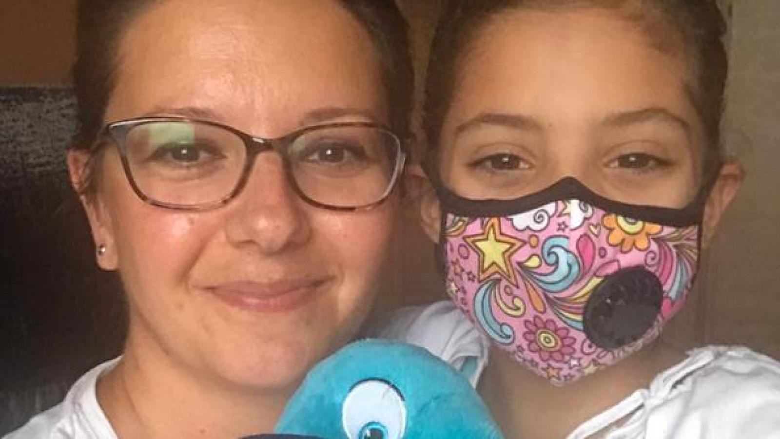 Angelo combatte contro la fibrosi cicstica.