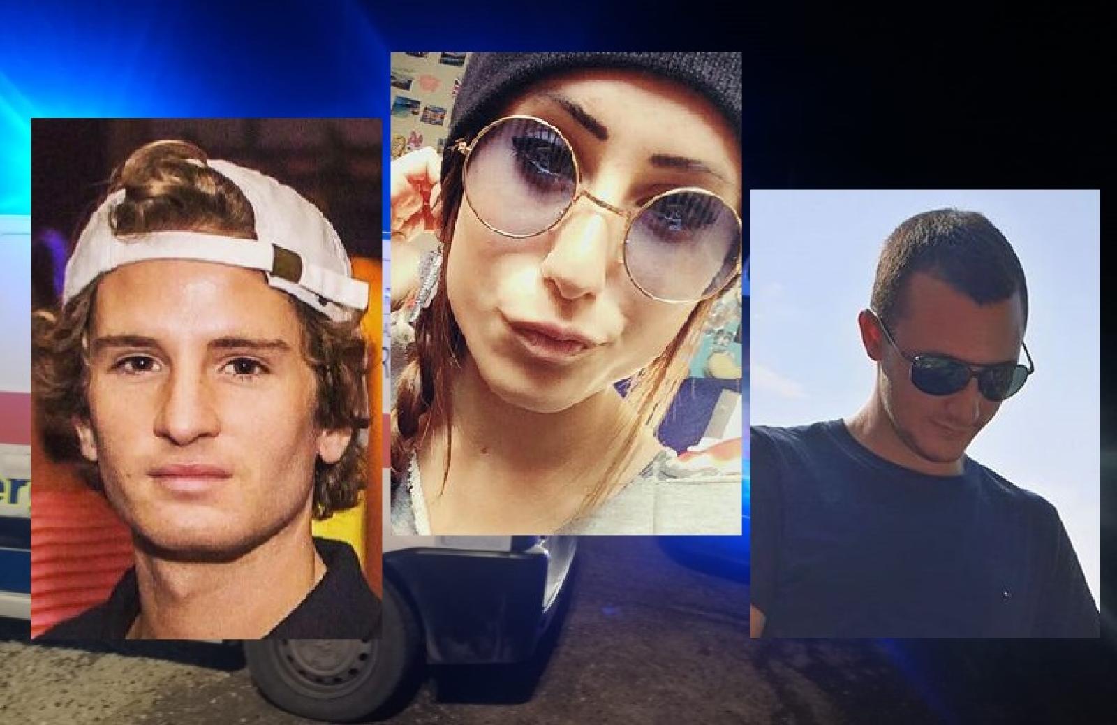 Tre giovani vite stroncate. "Chi guidava aveva bevuto"