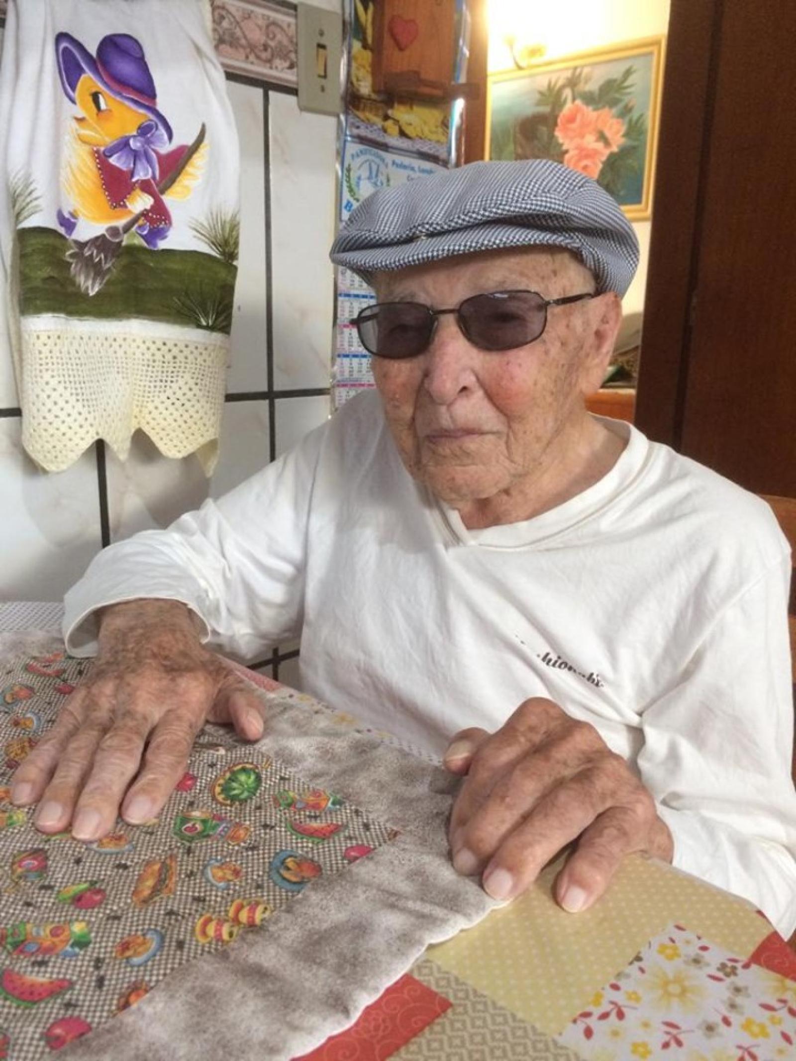 Emigr&ograve; da Calto a 3 anni, ne compie 110