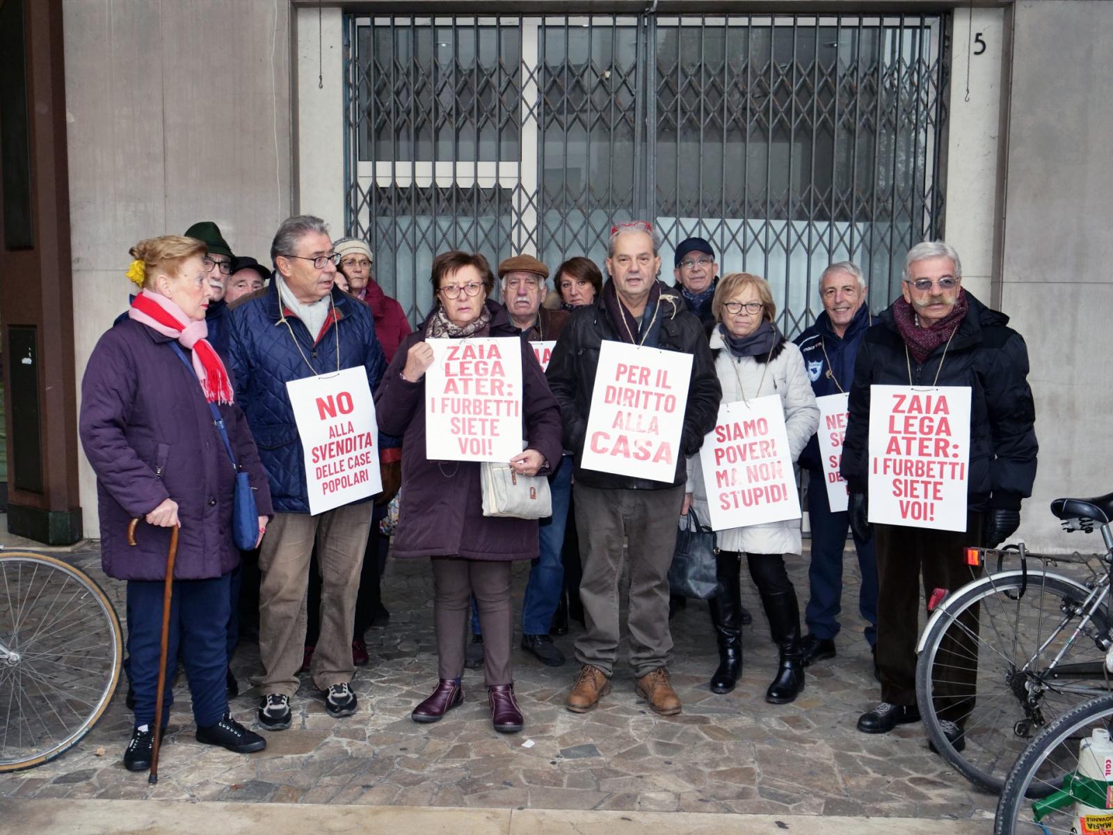 Inquilini Ater ricevuti in consiglio regionale
