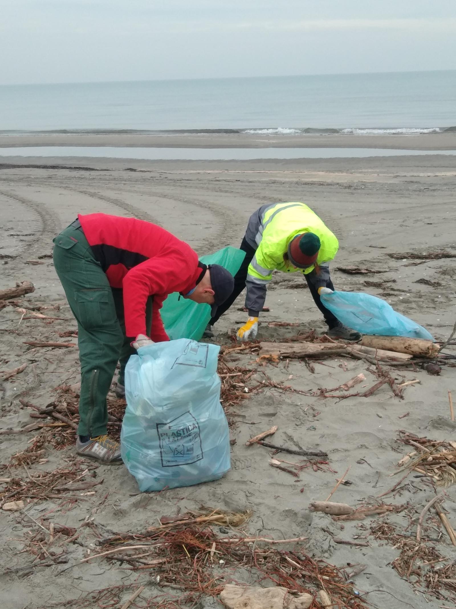Domenica in spiaggia per l'ambiente