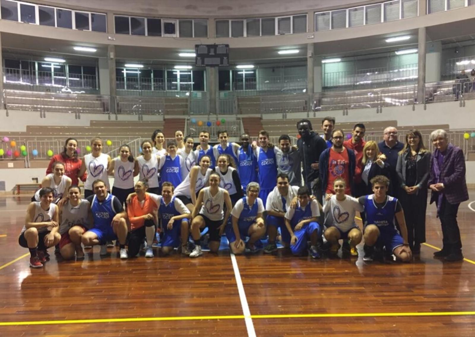 La partita speciale: due team, un solo grande cuore