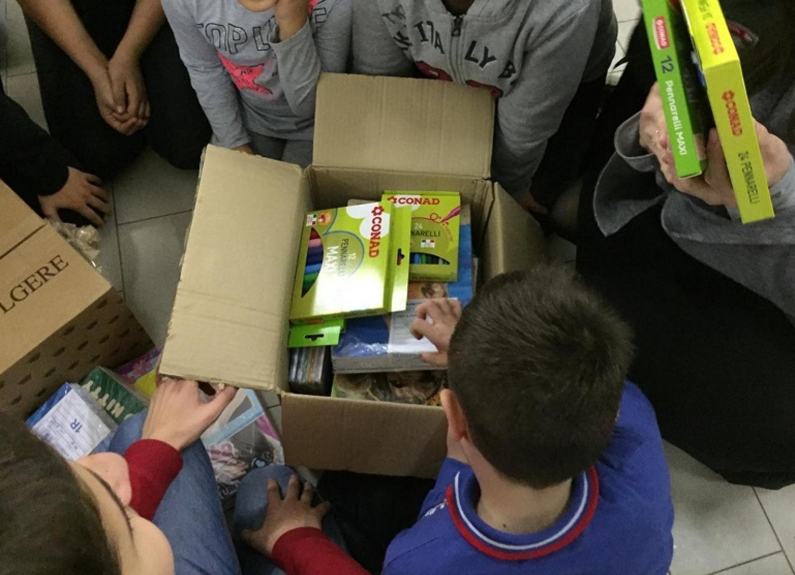 Un regalo speciale per i bimbi del centro