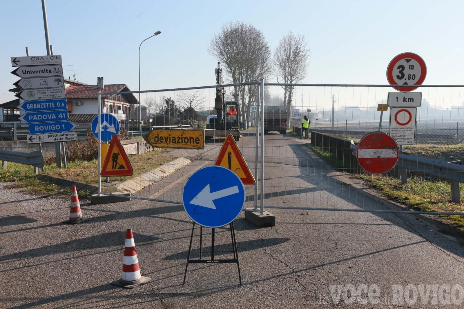 I vigili chiudono via All'Ara e via Marco Polo