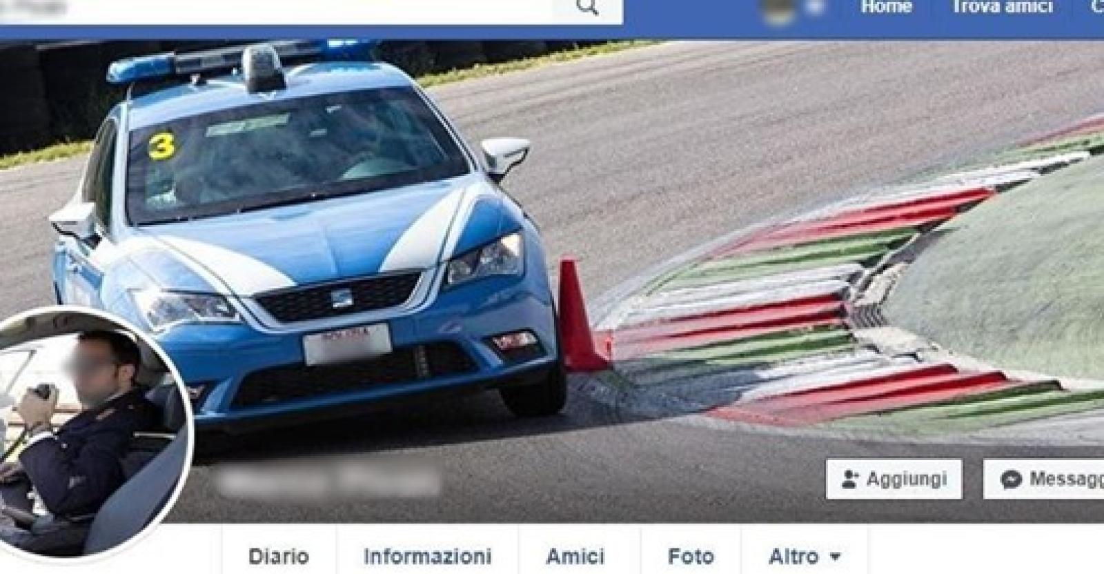 Rodigino si fingeva poliziotto su facebook per far colpo sulle donne.