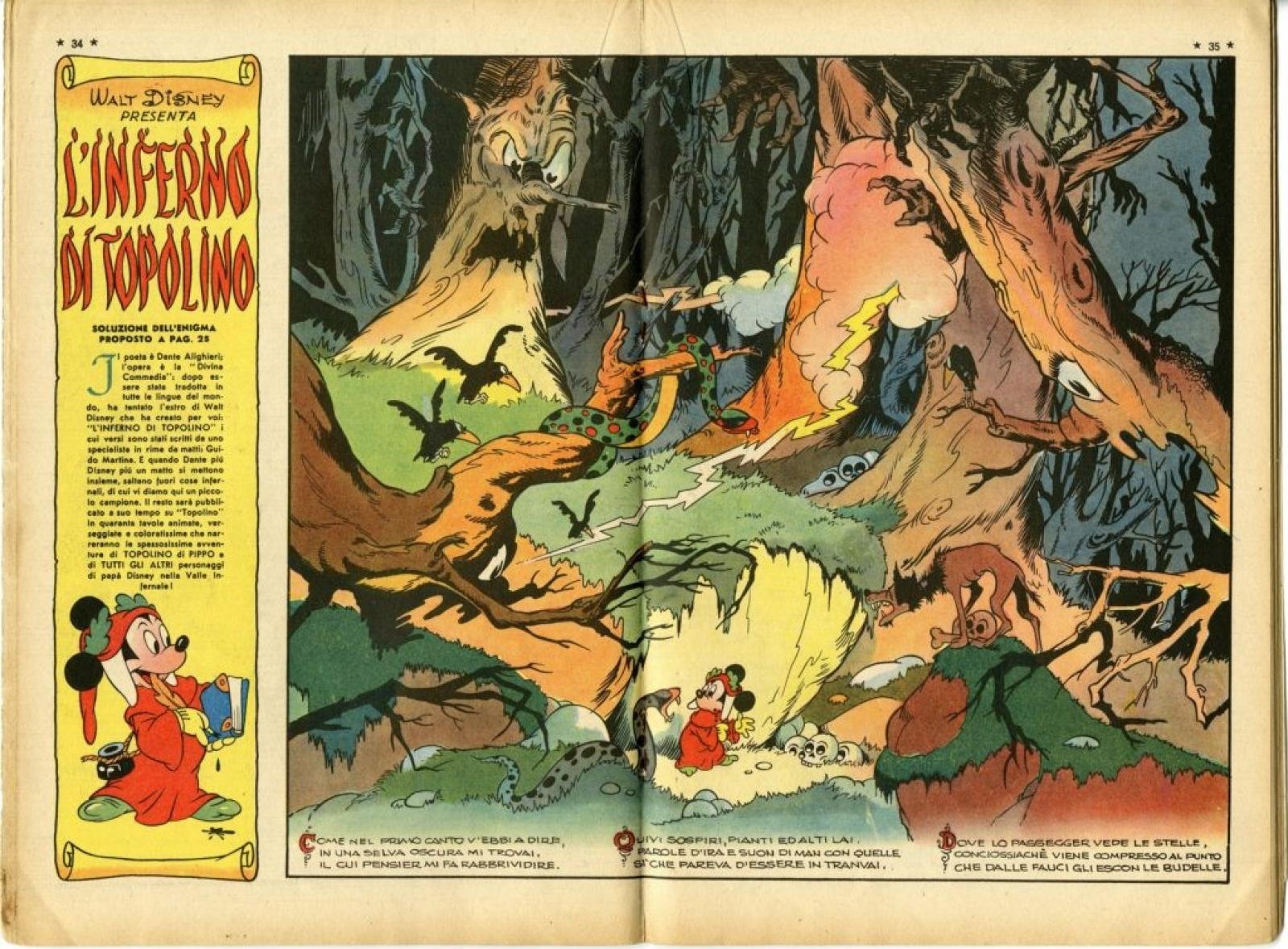 A palazzo roncale: &ldquo;L'Inferno di Topolino&rdquo;