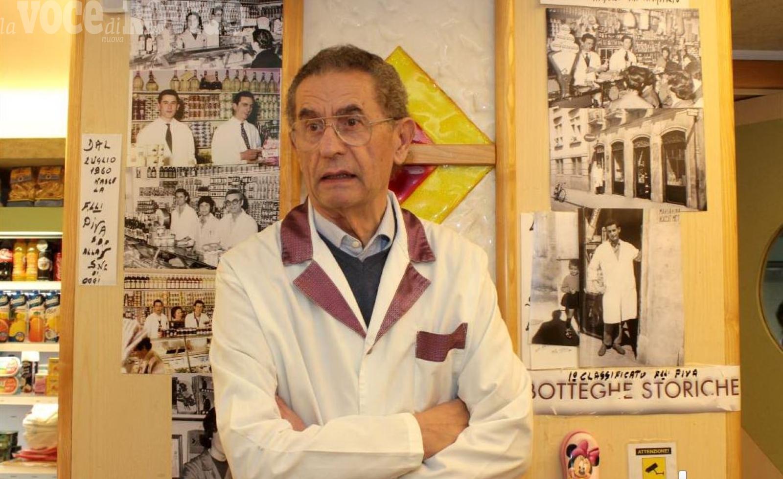&Egrave; morto Nazareno Piva, decano dei commercianti