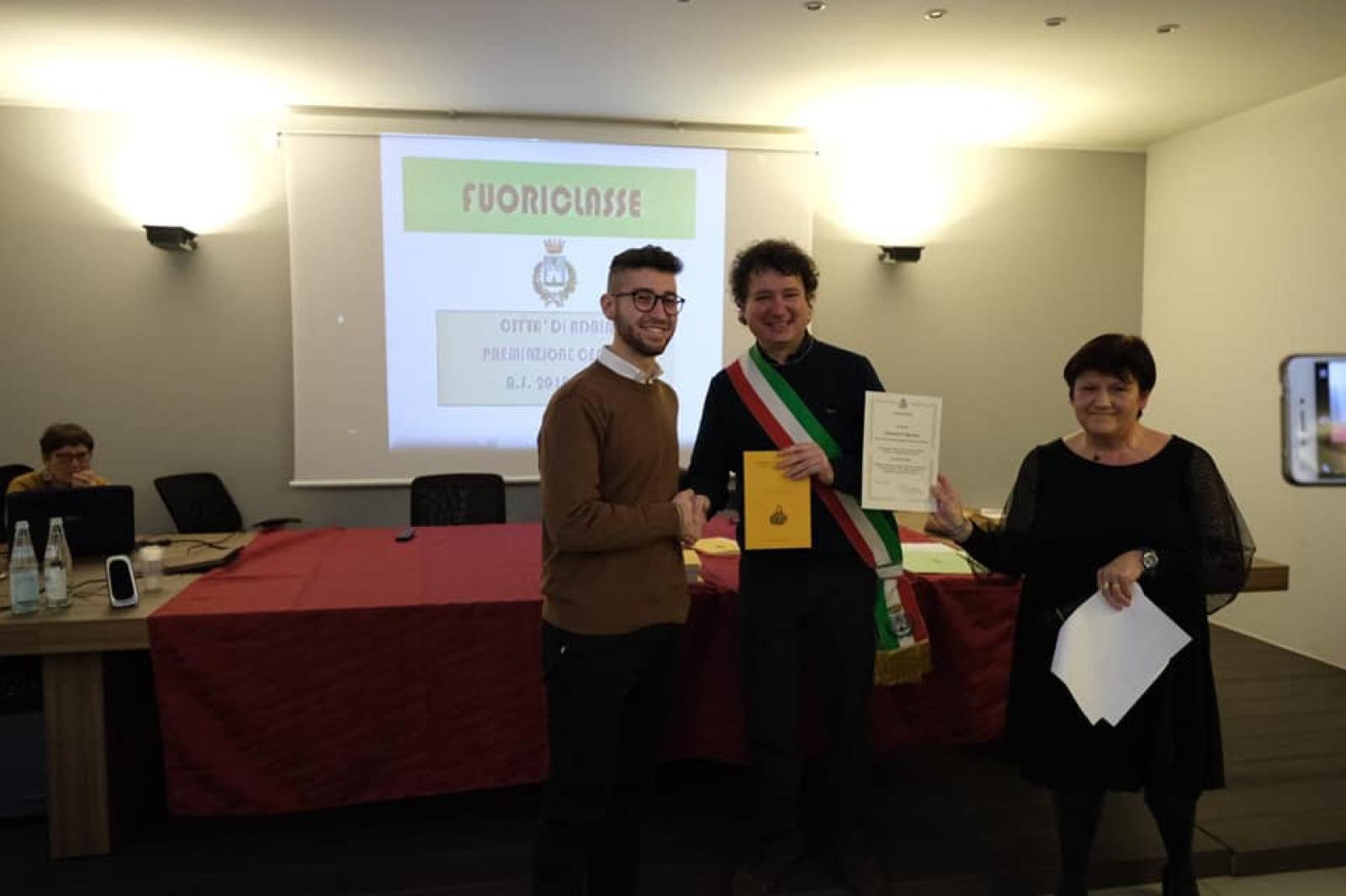 Barbierato: "Con fatica e passione si raggiunge ogni obiettivo"